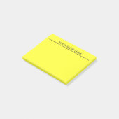 Yellow Post It Notes Post-it Klebezettel (angewinkelt)