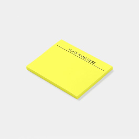 Yellow Post It Notes Post-it Klebezettel (angewinkelt)
