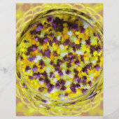 Yellow Potpourri Bulk Scrapbook Paper Pages Flyer (Hinten)