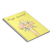 Yellow Prayer Journal-Notebook Notizblock (Rechte Seite)