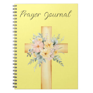 Yellow Prayer Journal-Notebook Notizblock