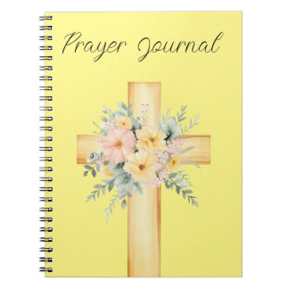 Yellow Prayer Journal-Notebook Notizblock