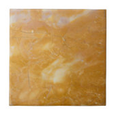 Yellow Quartzite Crystal Gemstone Print Fliese (Vorderseite)
