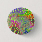 Yellow Rainbow Melt Button (Vorderseite)
