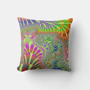 Yellow Rainbow Melt Kissen