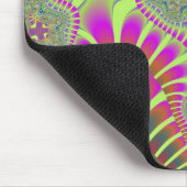 Yellow Rainbow Melt Mousepad (Ecke)