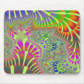 Yellow Rainbow Melt Mousepad (Vorne)