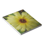 Yellow Raindrops Marigold Notepad Notizblock (angewinkelt)