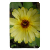 Yellow Raindrops Marigold Premium Magnet (Vertikal)