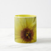 Yellow Raindrops Marigold-Tasse Tasse (Zentrum)
