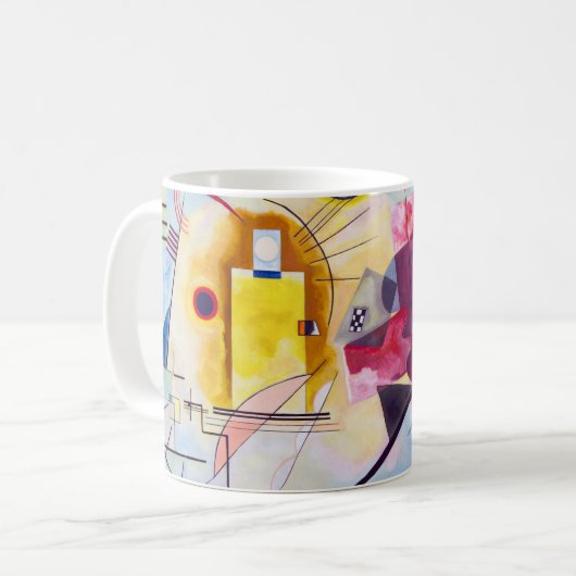 Yellow Red Blue, Wassily Kandinsky Kaffeetasse (Vorderseite Links)