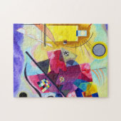 Yellow Red Blue Wassily Kandinsky Puzzle (Horizontal)