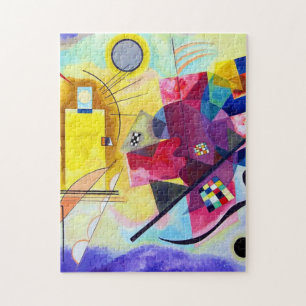 Yellow Red Blue Wassily Kandinsky Puzzle