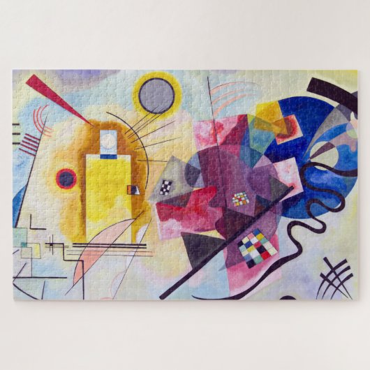 Yellow Red Blue, Wassily Kandinsky Puzzle (Horizontal)