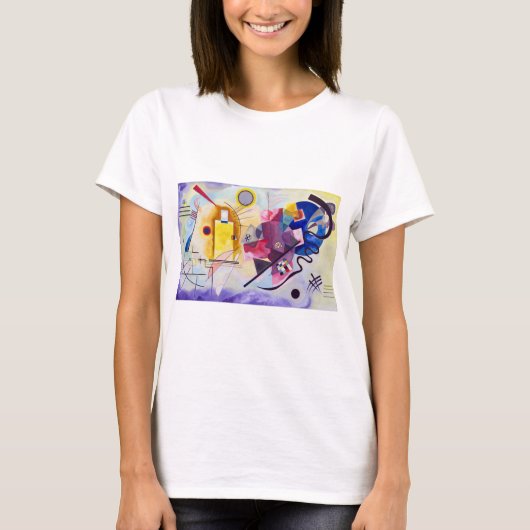 Yellow Red Blue, Wassily Kandinsky T-Shirt (Vorderseite)