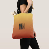 Yellow Red Gradient Custom Monogram bags Tasche (Von Nahem)