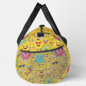 Yellow Red Green Blue Emoji Duffle Bag (Rechts)