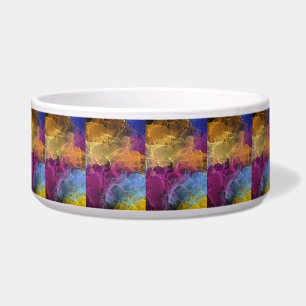 Yellow Red Green Blue Trinky Bowl Napf