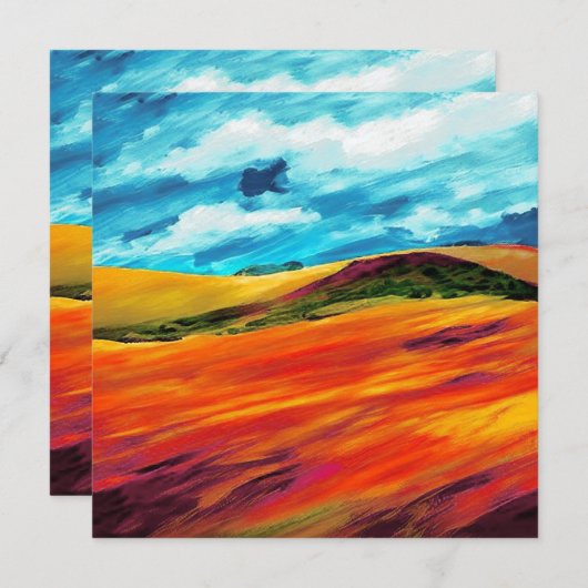 Yellow Red Hills (Vorne/Hinten)