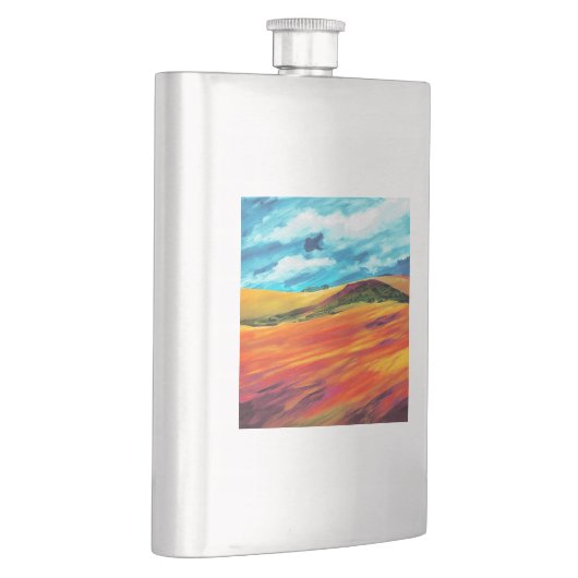 Yellow Red Hills Flachmann (Rechts)