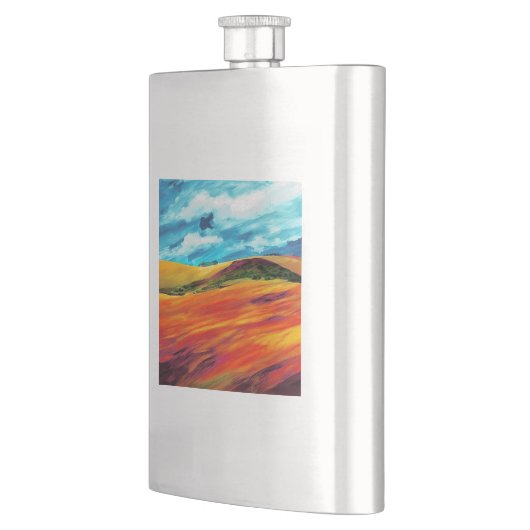 Yellow Red Hills Flachmann (Links)