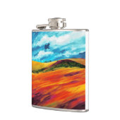 Yellow Red Hills Flachmann (Links)