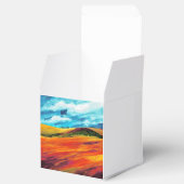 Yellow Red Hills Geschenkschachtel (Geöffnet)