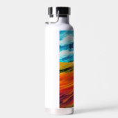 Yellow Red Hills Trinkflasche (Rechts)