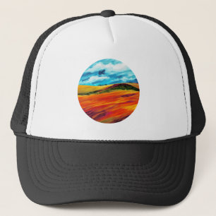 Yellow Red Hills Truckerkappe