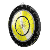 Yellow Regulation Dart Board Dartscheibe (Vorderseite rechts)