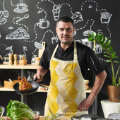 Yellow Rhombus Schürze