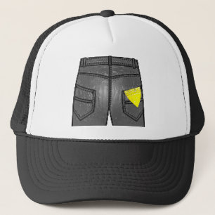 Yellow Right Hanky Truckerkappe