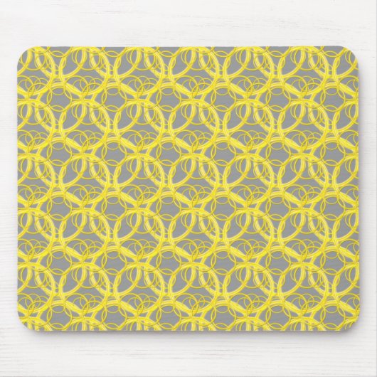 Yellow Rings Mousepad (Vorne)