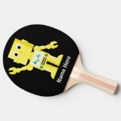 Yellow Robot Tischtennis Schläger (Seitenansicht)