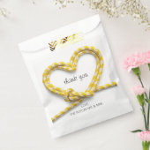 Yellow Rope Heart Rock Climbing Party Thank You Geschenktütchen (Versiegelt)