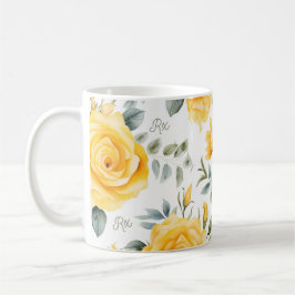 Yellow Rose Botanical Rx Pharmacy Kaffeetasse