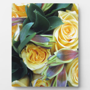 Yellow Rose Buds Fotoplatte