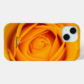 Yellow Rose flower Phone case (Rückseite (Horizontal))