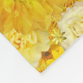 Yellow Rose Friendship Bouquet Gerbery Daisy Fleecedecke (Ecke)