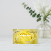 Yellow Rose - HAMbyWG Visitenkarte (Stehend Vorderseite)
