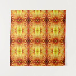 Yellow Rose Ikat Recoleta Tapestry Wandteppich