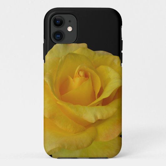 Yellow Rose iPhone 5 Fall Sonnige Rose iPhone Fäll Case-Mate iPhone Hülle (Rückseite)