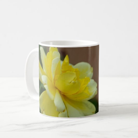 Yellow Rose Kaffeetasse (Vorderseite Links)