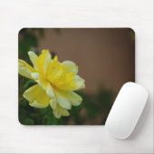 Yellow Rose Mousepad (Mit Mouse)