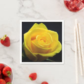Yellow Rose Napkins Serviette (Beispiel)