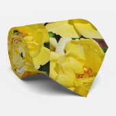 Yellow Rose Neck Tie Krawatte (Gerollt)