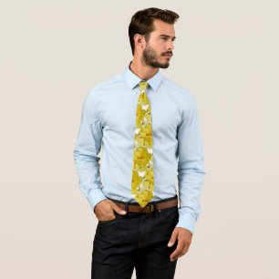 Yellow Rose Neck Tie Krawatte