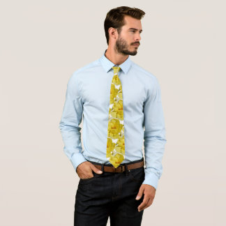 Yellow Rose Neck Tie Krawatte