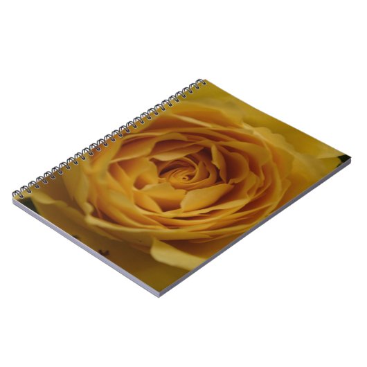 Yellow Rose Notebook Notizblock (Linke Seite)