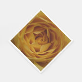 Yellow Rose Paper Napkins Serviette (Ecke)